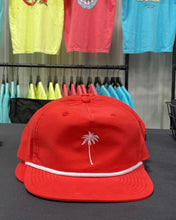 Load image into Gallery viewer, Red Palm Rope Hat