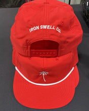 Load image into Gallery viewer, Red Palm Rope Hat