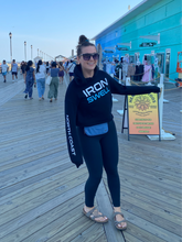 Load image into Gallery viewer, Signature Crop Hoodie - Black
