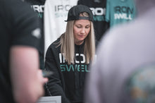 Load image into Gallery viewer, Signature Crop Hoodie - Black