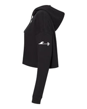 Load image into Gallery viewer, Signature Crop Hoodie - Black
