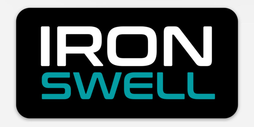 Iron Swell Sticker - Teal