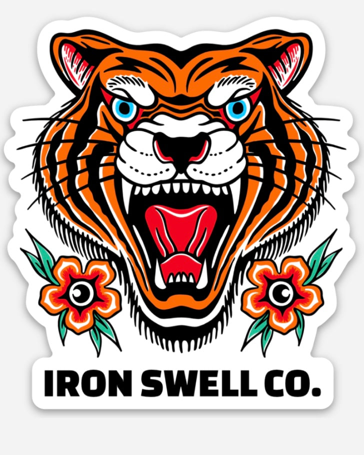 Paradise Tiger Sticker