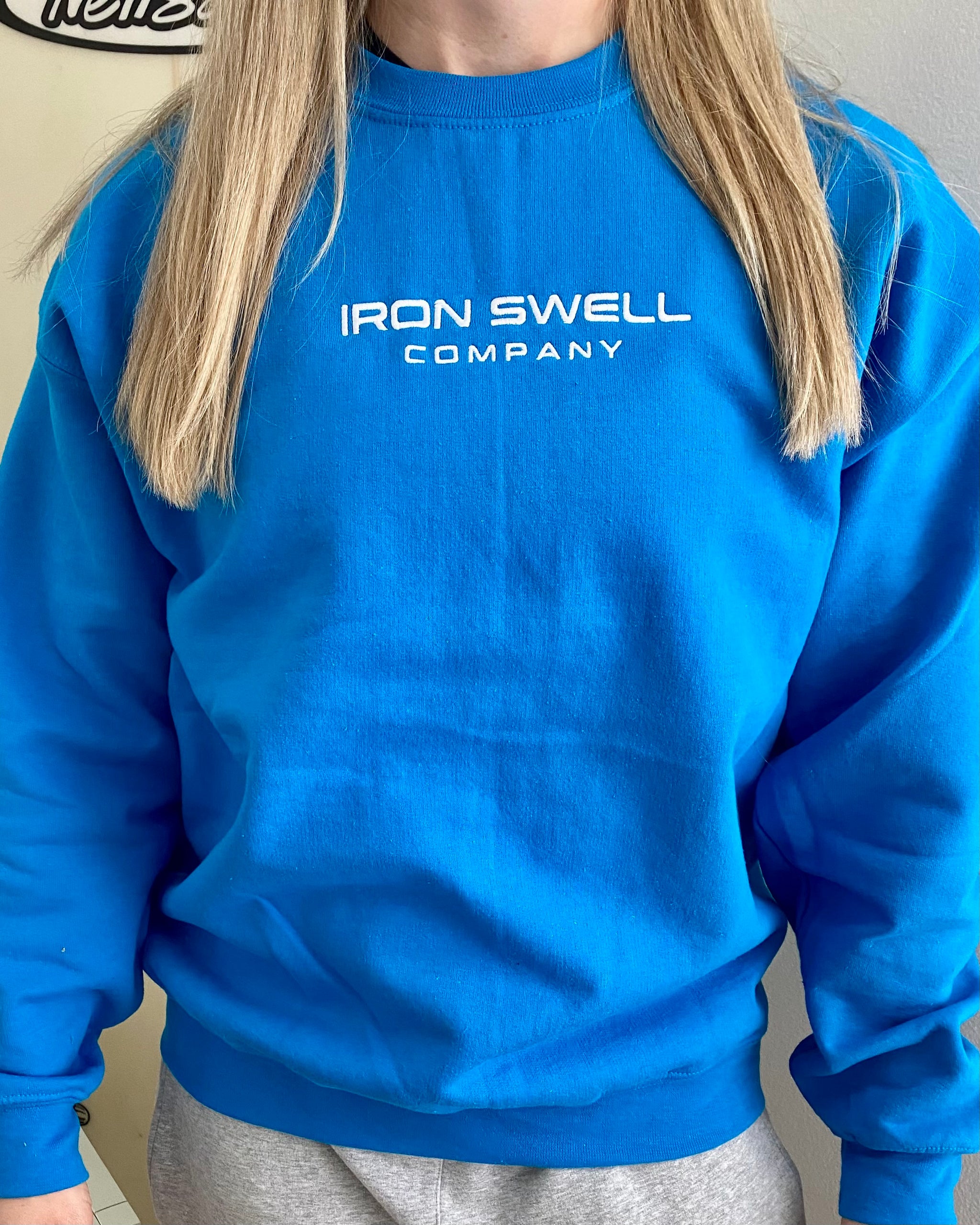 Iron Swell Crewneck - Black – Iron Swell Co