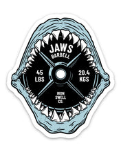 Load image into Gallery viewer, Jaws Barbell Sticker
