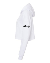 Load image into Gallery viewer, Signature Crop Hoodie - White
