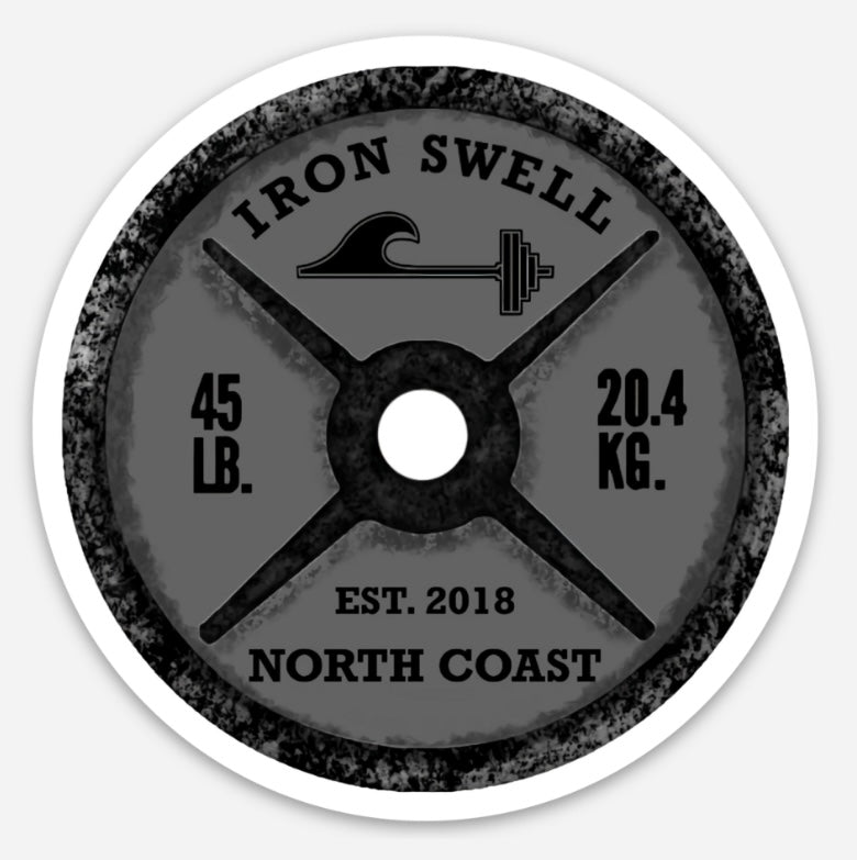 45lb Plate Sticker