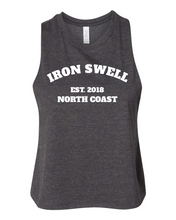 Load image into Gallery viewer, EST. 2018 Women’s Crop Tank - Charcoal
